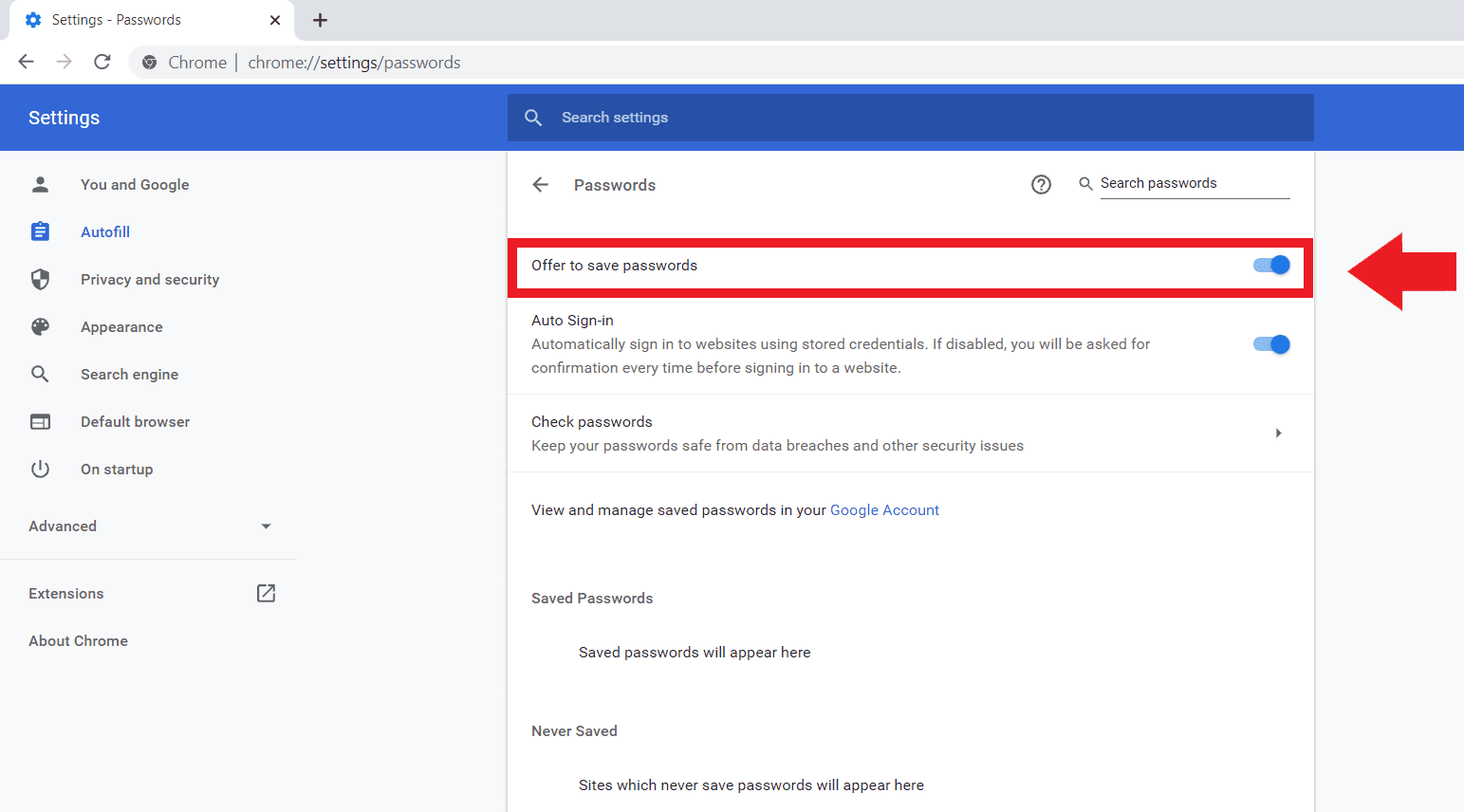 Administra tus contraseñas en Google Chrome de manera fácil y segura