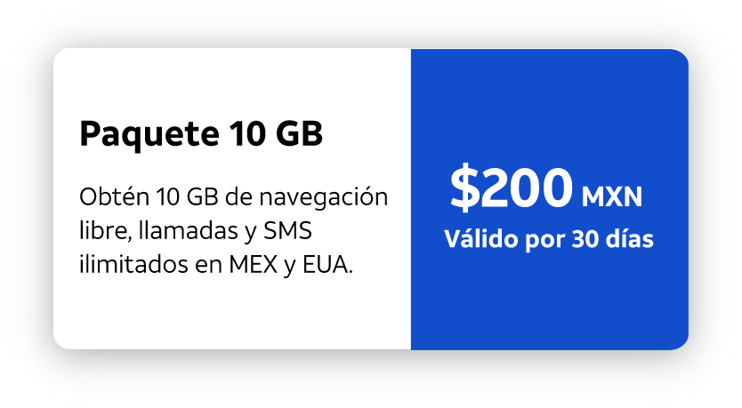 Recargas AT&T PREPAGO: DURACIÓN, PRECIO y SALDO