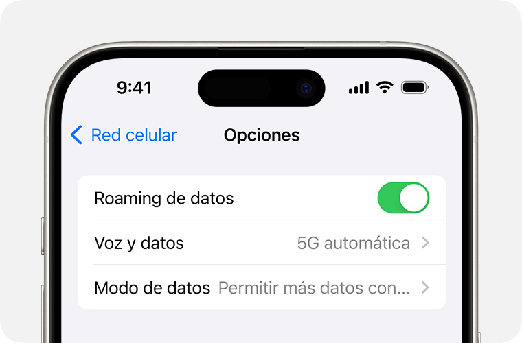 Cómo cambiar el modo de red en un iPhone