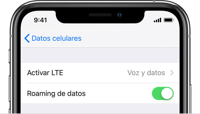 Cómo cambiar la configuración de red en iPhone con iOS 15 para pasar de LTE a 4G