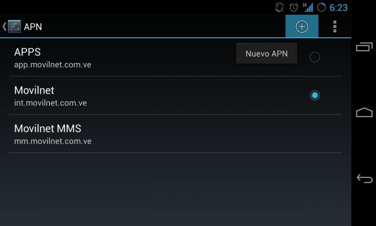 Cómo configurar APN WAP en Telcel