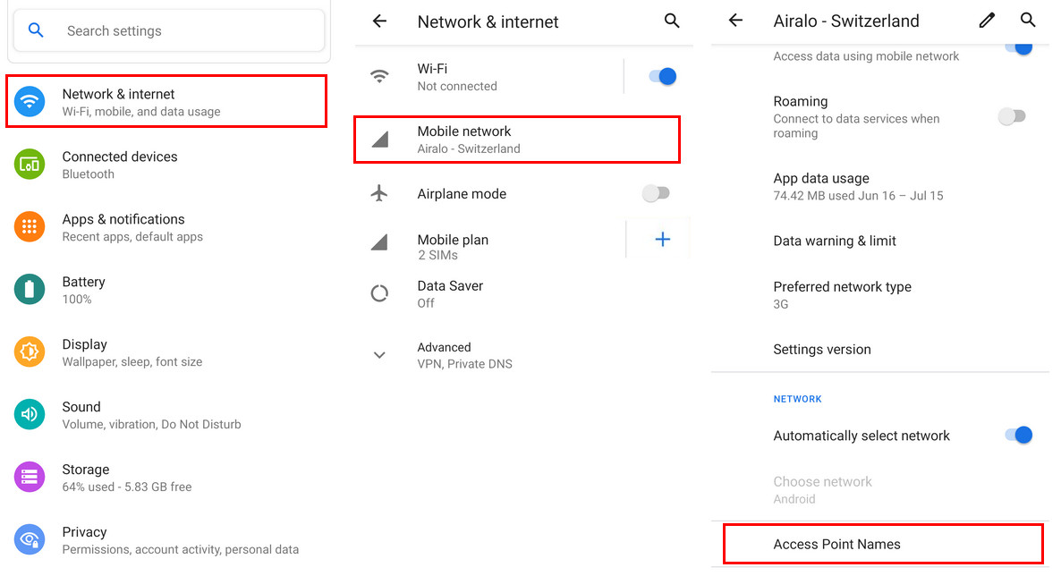 Cómo configurar el APN de Airenetwork en tu dispositivo