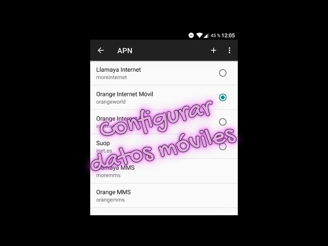 Cómo configurar el APN de Cableworld en tu dispositivo