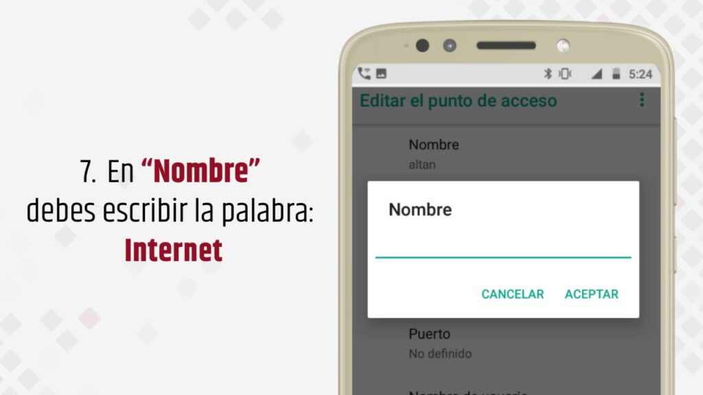Cómo configurar el APN en Megamovil para tener acceso a internet