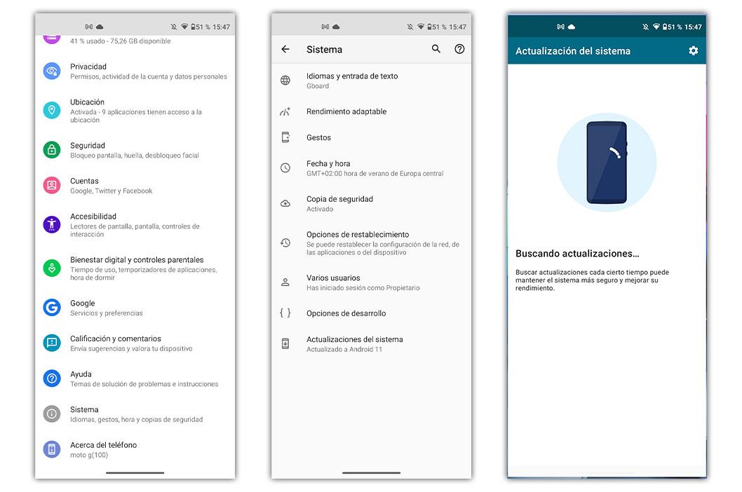Cómo puedo actualizar la configuración de red en mi dispositivo