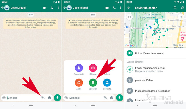 Compartir UBICACIÓN en WhatsApp: Cómo se hace REALMENTE