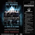 Dónde puedo comprar boletos para ver a Los Ilusionistas en el Teatro Telcel