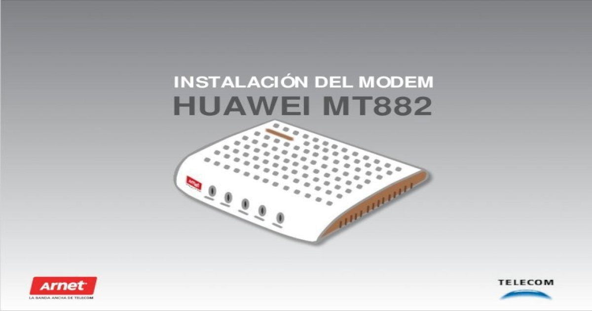 C Mo Configurar El Modem Huawei De Telcel Ip F Cil