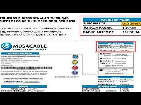 Consulta tu ESTADO de CUENTA Megacable ¡Fácil y Rápido!