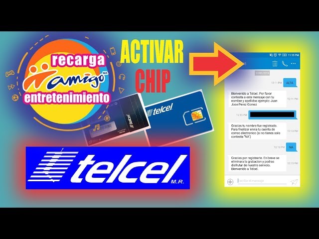 Cuáles son los pasos para activar un número Telcel nuevo