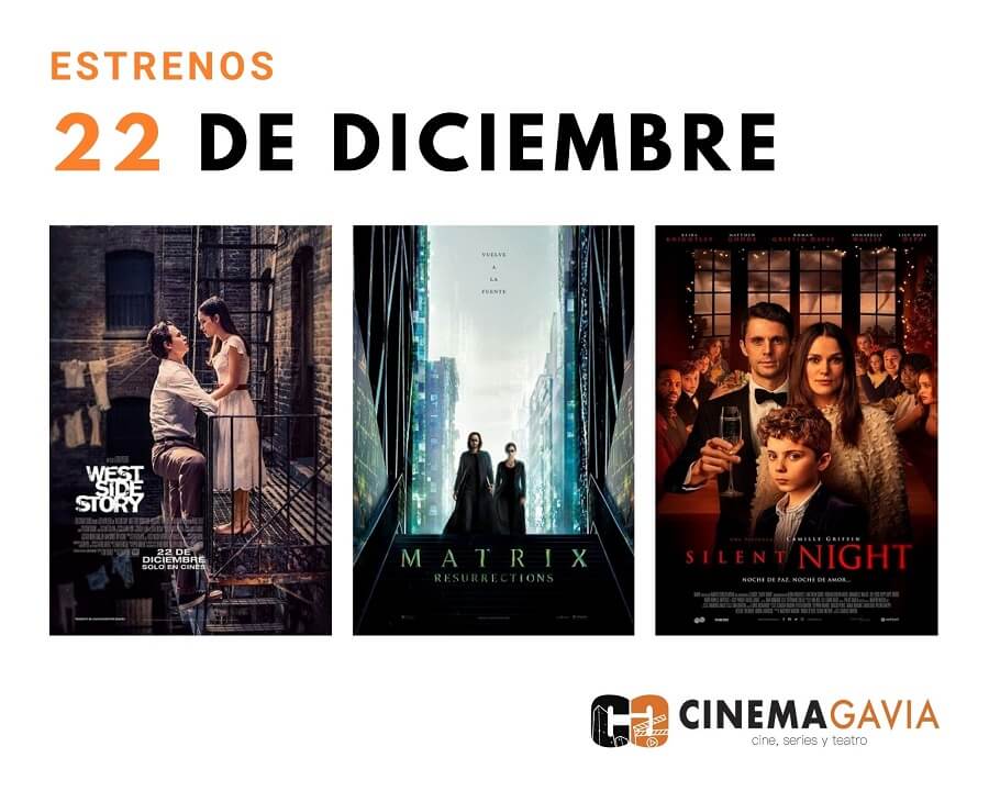 DICIEMBRE 2021: Estrenos de CINE que NO te puedes perder