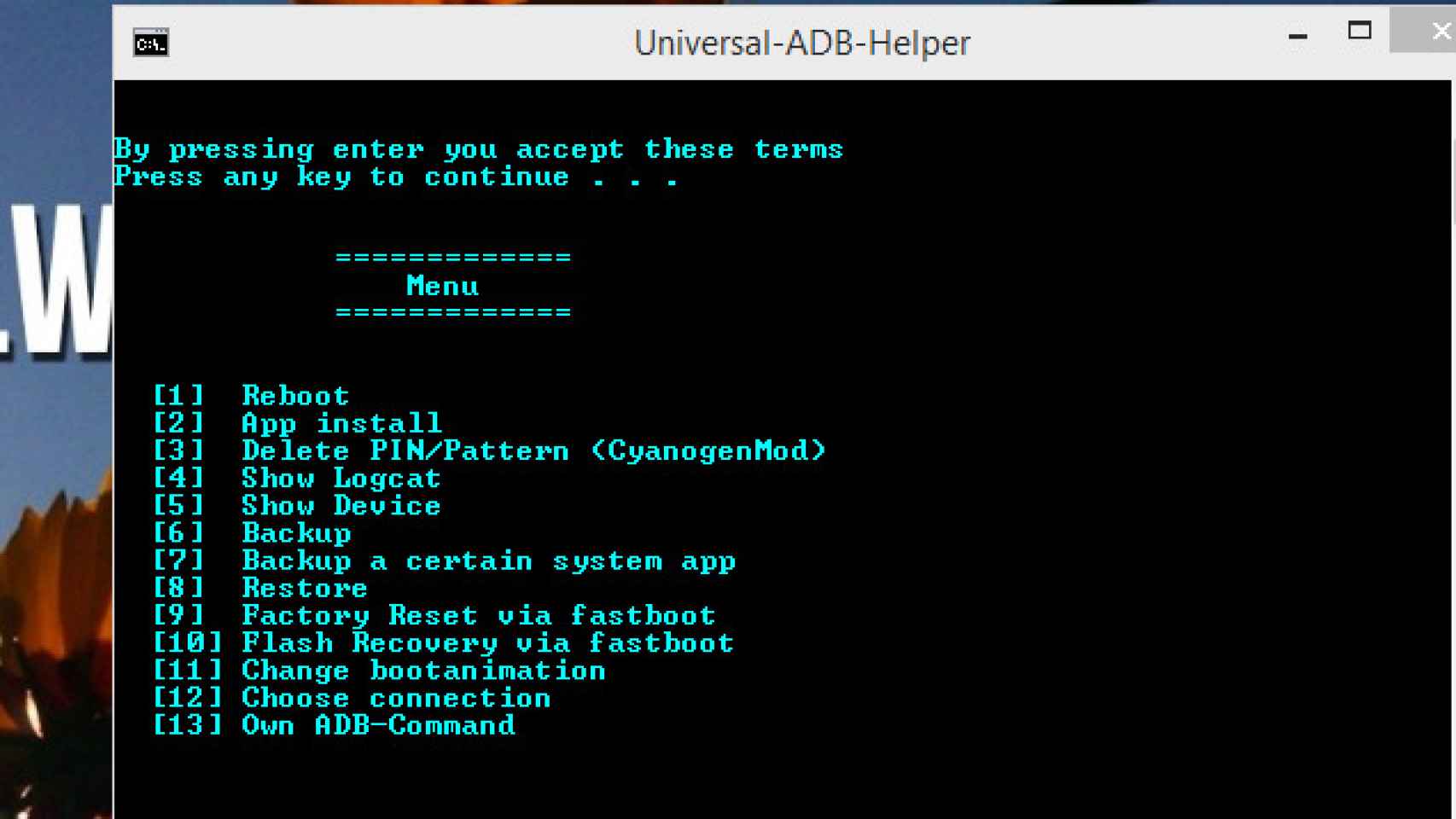 ejecuta el comando «»adb shell«» en la ventana de comandos o terminal. Esto te llevará al shell de tu dispositivo Android.