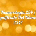Qué es el número 234 y cuál es su significado