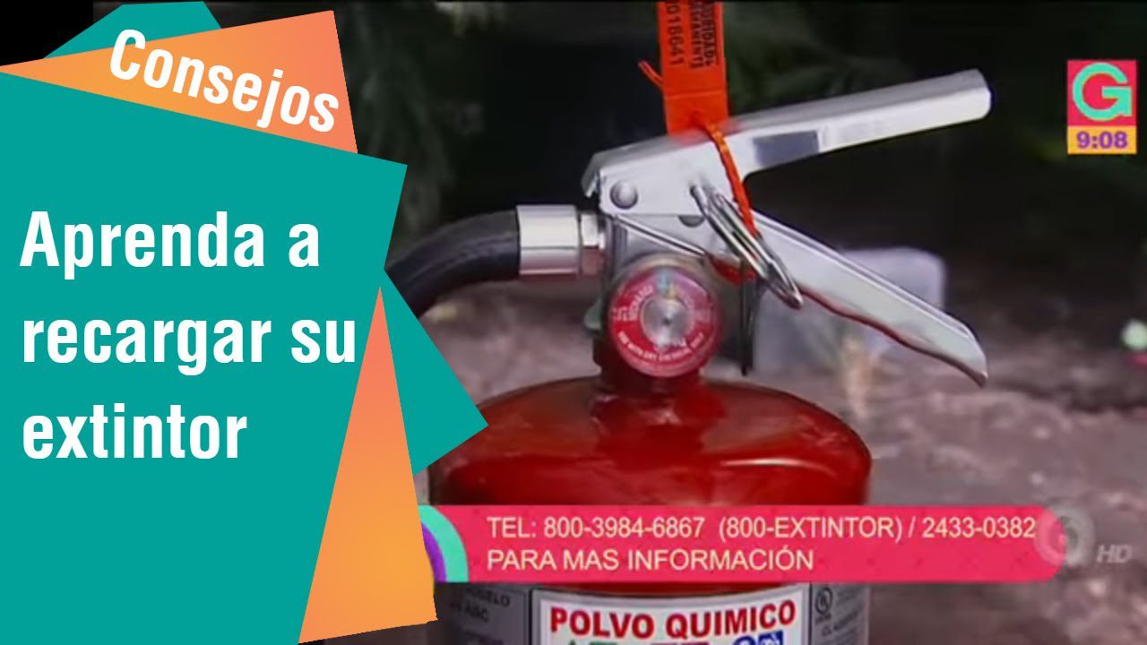 Importancia de recargar extinguidores de Telcel para seguridad