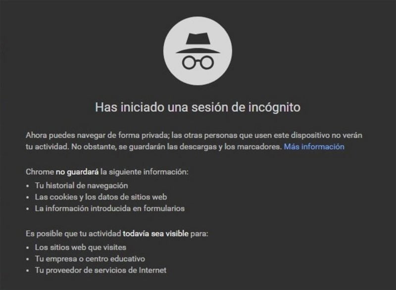 La seguridad del modo incógnito en los navegadores: ¿Qué nivel ofrece?