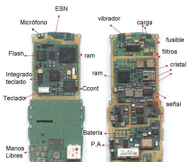 Las principales partes internas de un celular: una guía completa