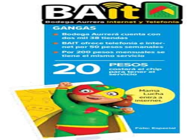 ¿Quién es el proveedor de telefonía móvil de BAit?